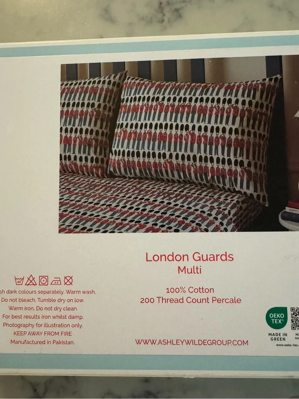 Cath Kidston London Guards Pillowcase Pair